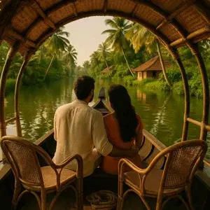 3-Day Munnar Hills & Alleppey Houseboat Odyssey | Features Ragamaya Resort (Aranya Private Pool Villa) & Exclusive Private Houseboat Stay.   photo 1