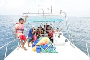 Winch parasailing   photo 1