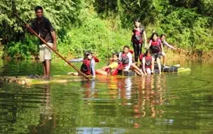 Bamboo Rafting